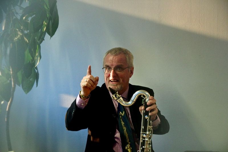 Harry Sparnaay 2014 - Bimhuis Basklarinet Festijn (c) Claudio Puntin