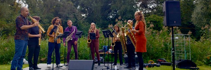 Muze van Zuid 2025 Nederlands Saxofoon Octet ©️ Rob Godfried