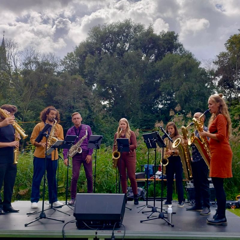 Muze van Zuid 2025 Nederlands Saxofoon Octet ©️ Rob Godfried