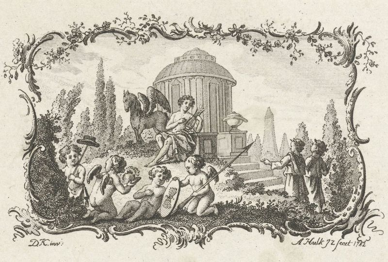 Apollo als god van de kunsten